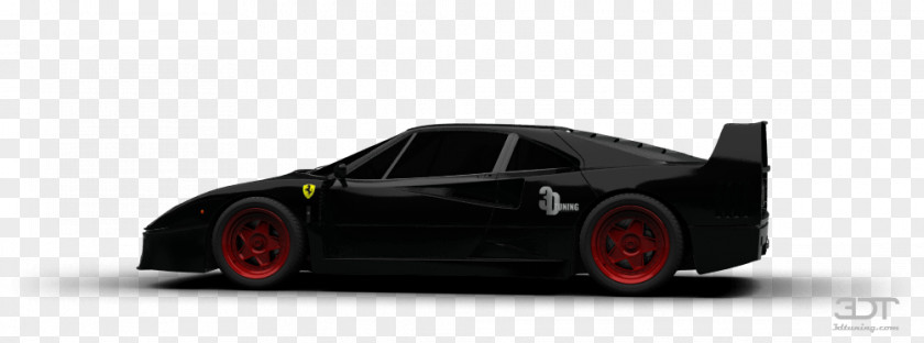 Ferrari F40 Compact Car Door Model Supercar PNG