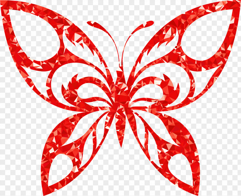 Ketupat Butterfly Silhouette Clip Art PNG
