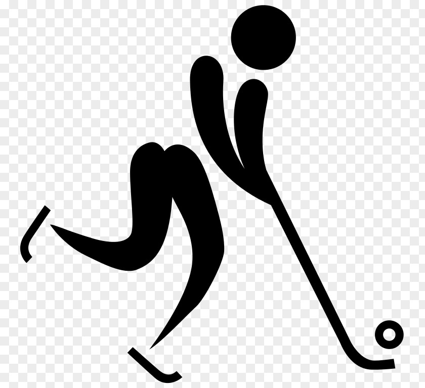 Pictogram Ice Hockey At The Olympic Games 2018 Winter Olympics Sticks PNG