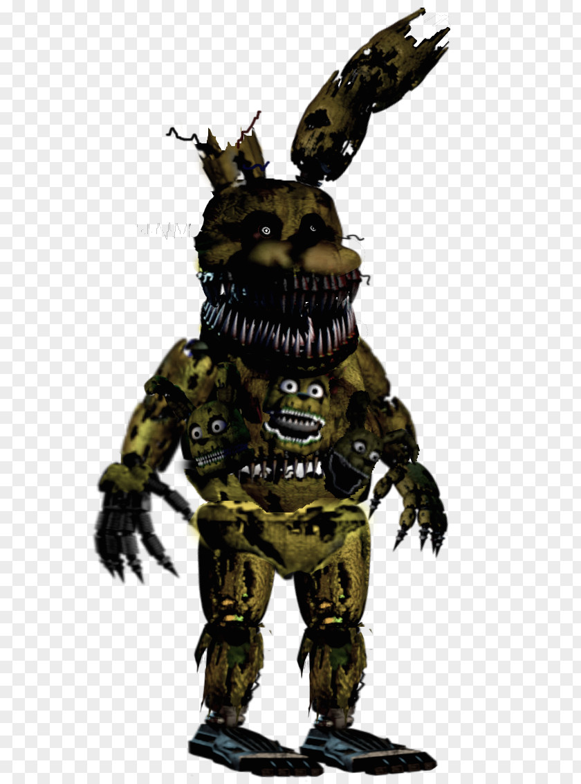 The Twisted Ones Five Nights At Freddy's 4 3 Nightmare Fan Art PNG