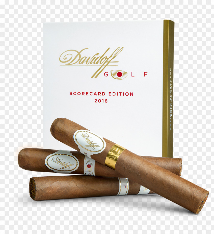 Golf Cigar Aficionado Davidoff Humidor PNG