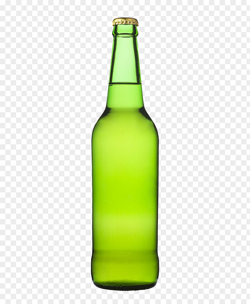 Green Beer Bottle Glass PNG