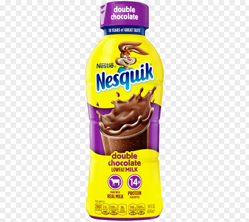 Milk Chocolate Nesquik Flavor Smoothie PNG