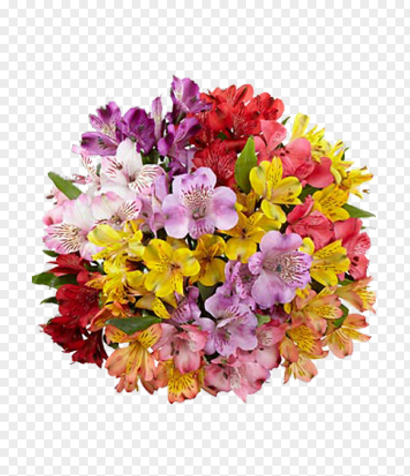 Mix Flowers Flower Bouquet Lily Of The Incas Floristry Lilium PNG