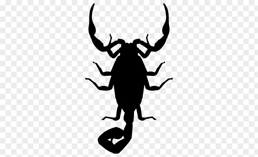Scorpion Silhouette Euclidean Vector Icon PNG