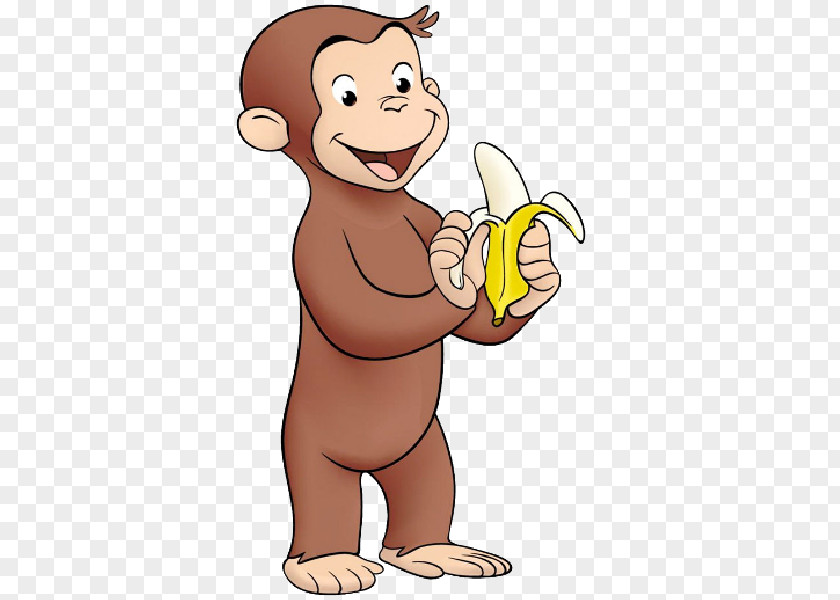 Curious George Banana Pudding Clip Art PNG