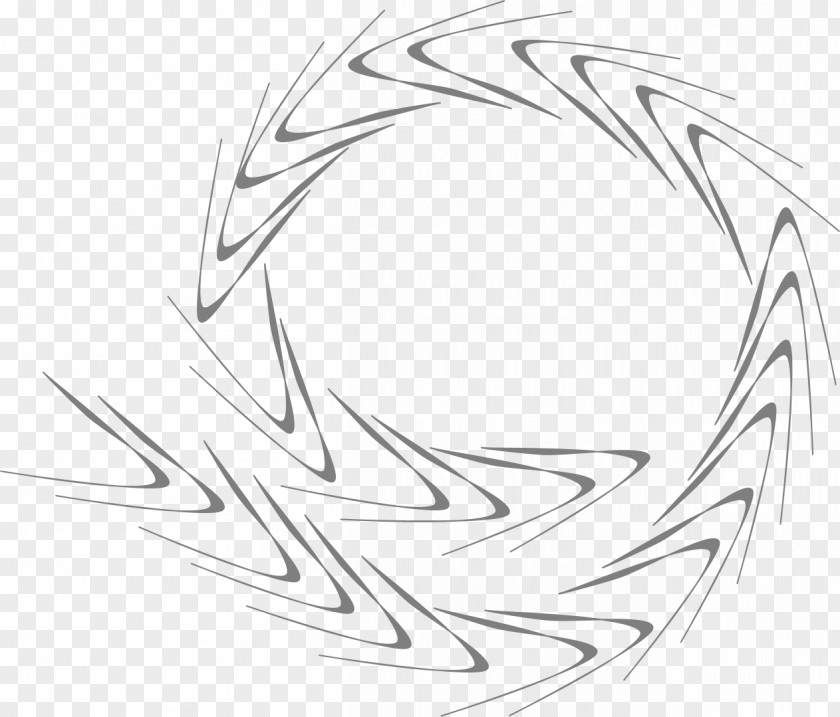 Cyclone Line Art Drawing White Pattern PNG