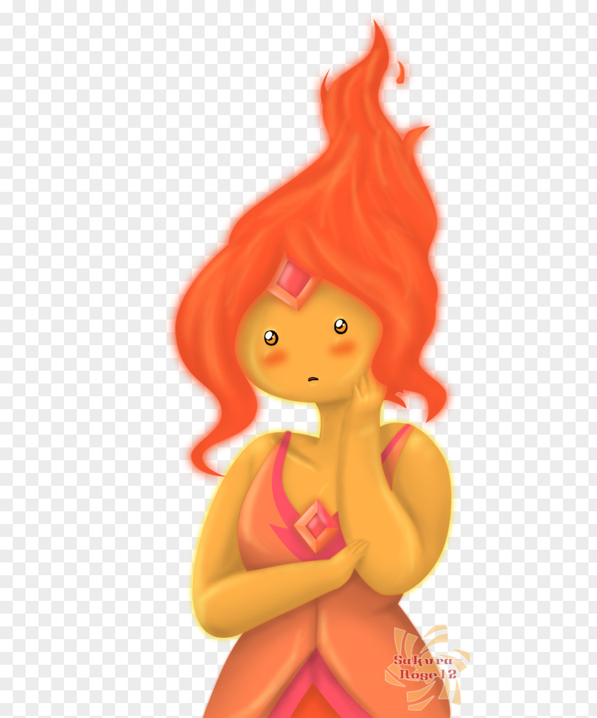 Finn The Human Flame Princess Bubblegum Cartoon PNG