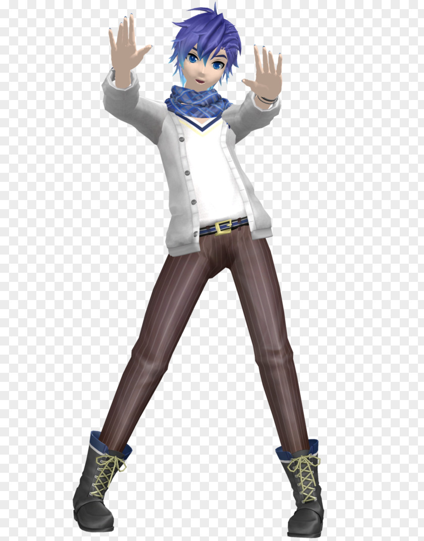 Kaito Kaitō MikuMikuDance Hatsune Miku Project Diva F Vocaloid PNG