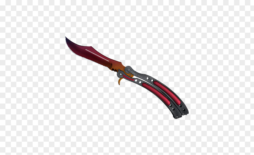 Knife Counter-Strike: Global Offensive Butterfly Weapon Karambit PNG