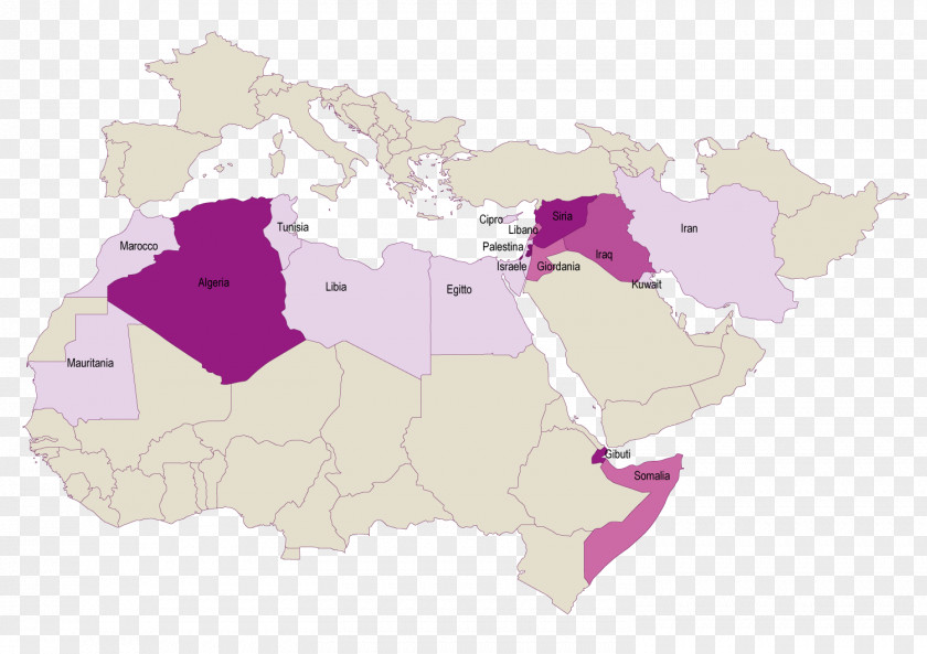 Map North Africa Middle East Theatre Of World War II Carta Geografica PNG