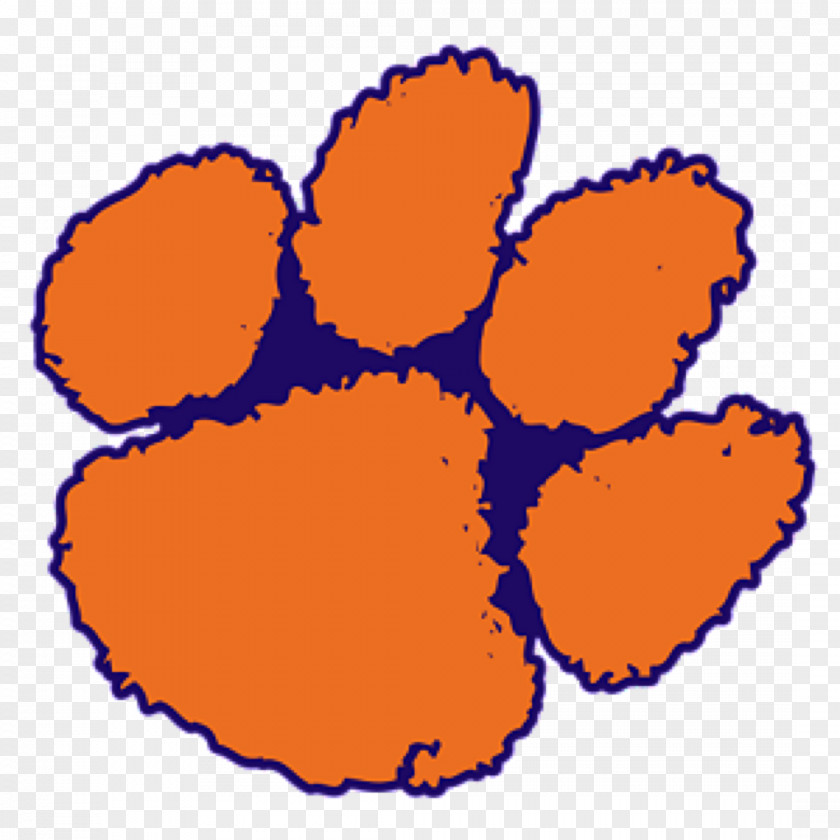 Tagetes Clemson American Football Background PNG