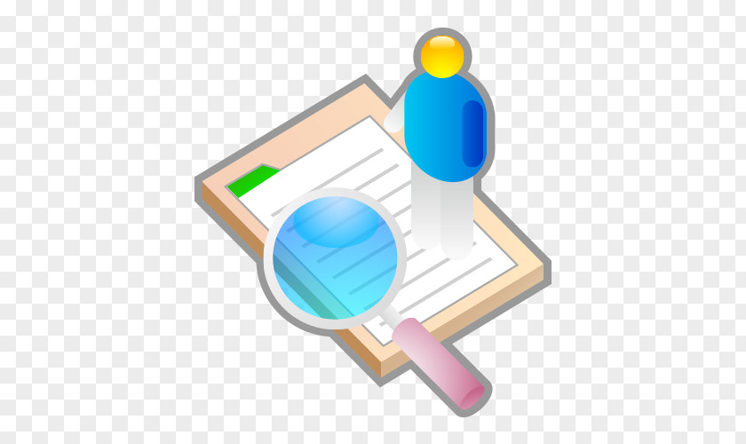 Vector Magnifying Glass Model Icon PNG
