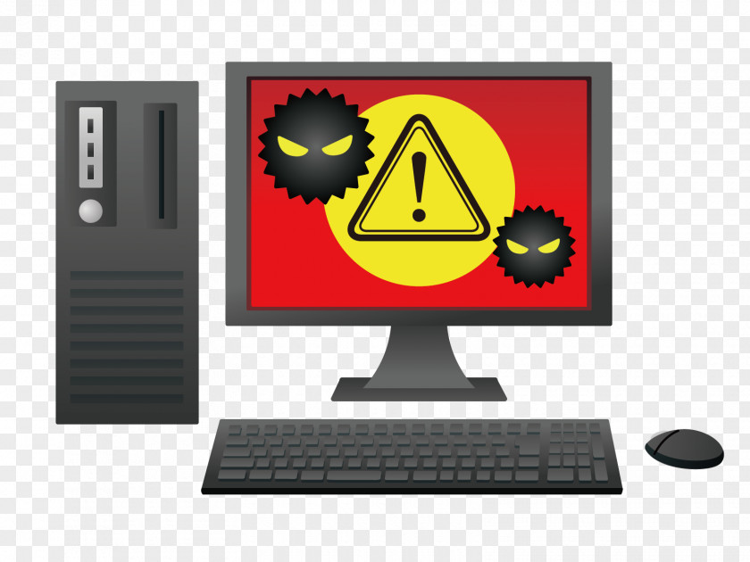 Virus Computer Antivirus Software Personal Security Monitors PNG