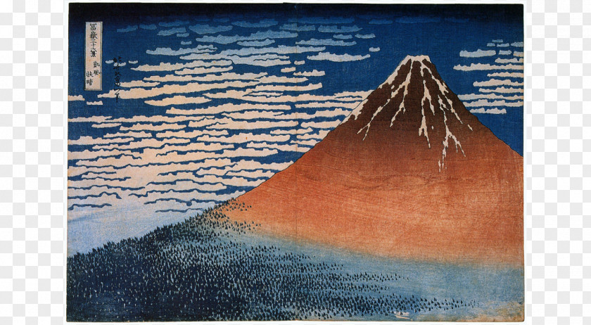 36 Views Of Mount Fuji: On Finding Myself In Japan Fine Wind, Clear Morning Thirty-six Fuji Ukiyo-e PNG
