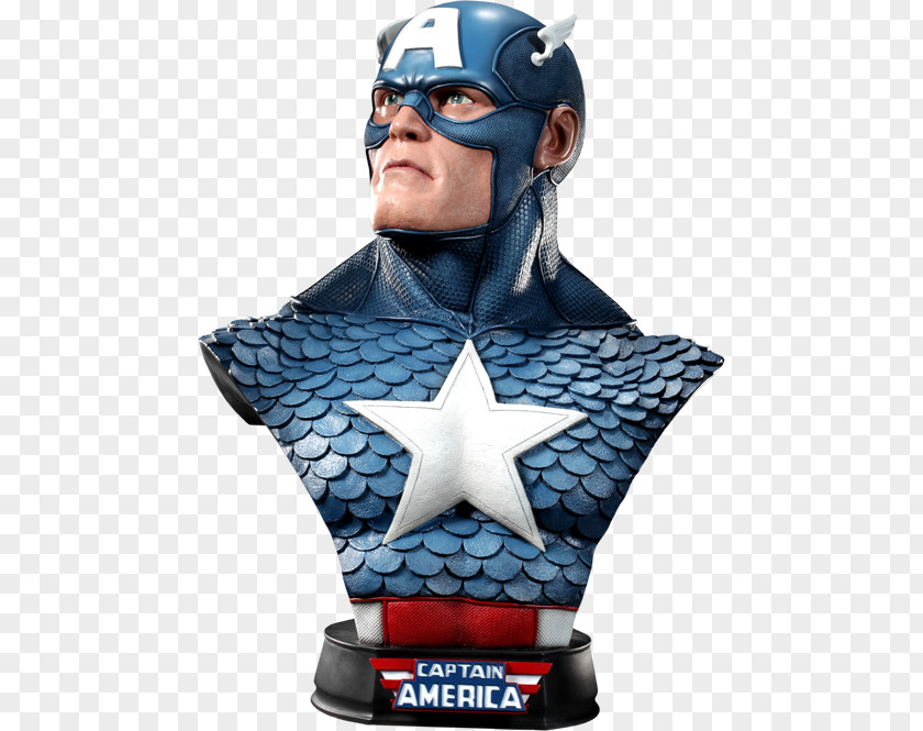 Captain America Bust United States Of Sideshow Collectibles Action & Toy Figures PNG
