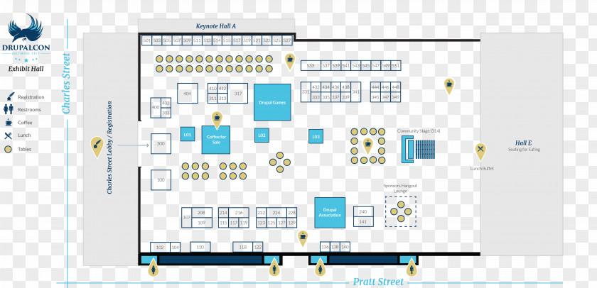 Exhibition Hall Design Drupal Association Technology Computer Software PNG