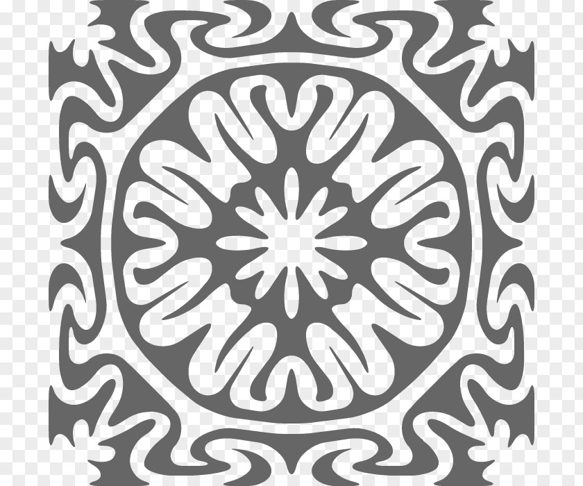 Kaleidoscope Coloring Pages Free Printable Downloa PNG