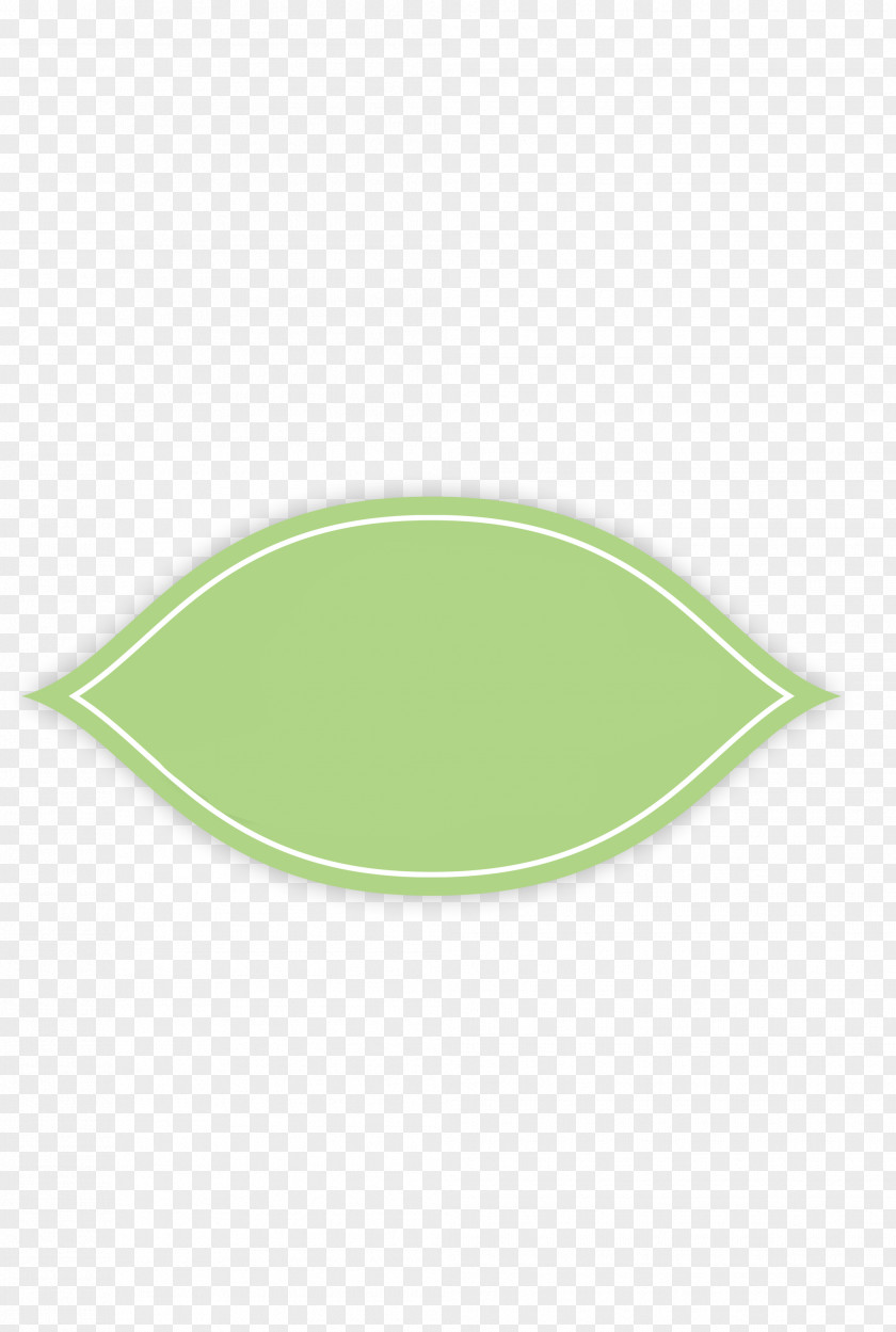 Leaf Frame Green PNG