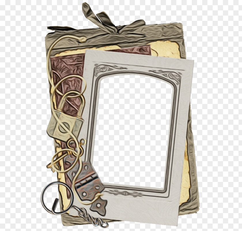 Mirror Rectangle Picture Frame PNG