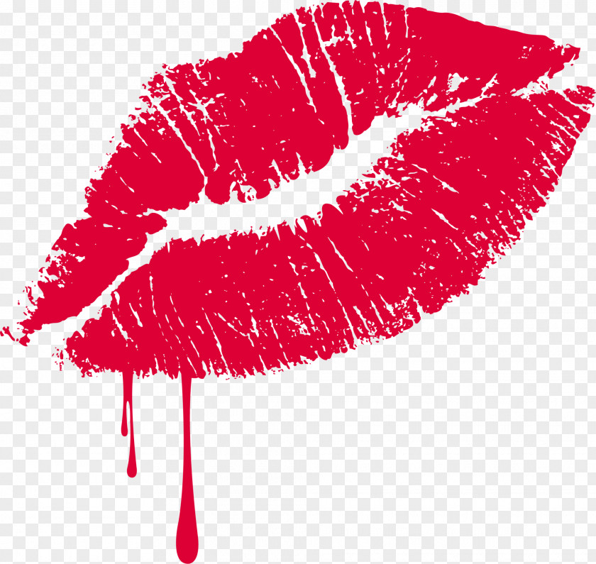 Red Lips Lipstick Lip Gloss PNG