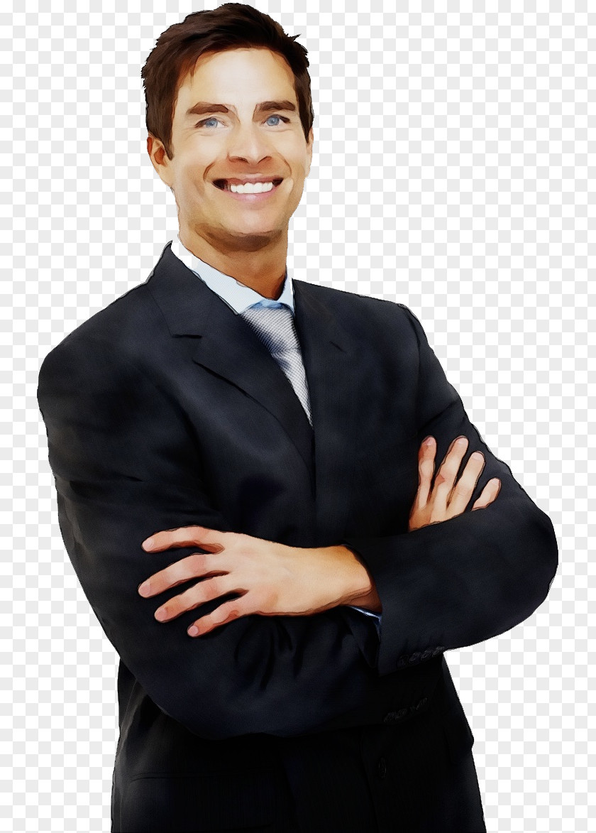 Smile Thumb Watercolor Business PNG