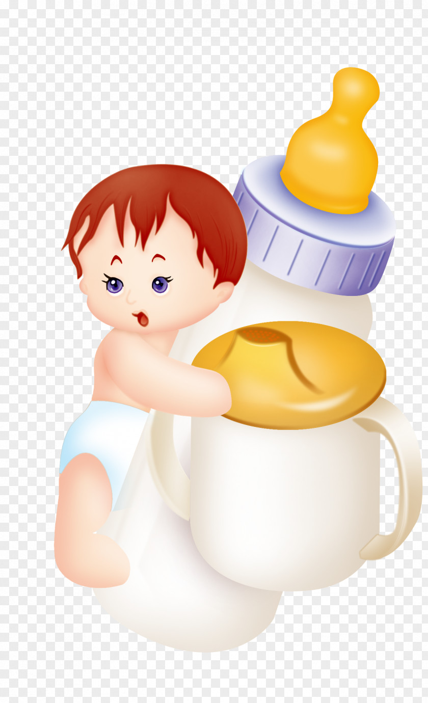 And Baby Bottles Infant Bottle Child PNG
