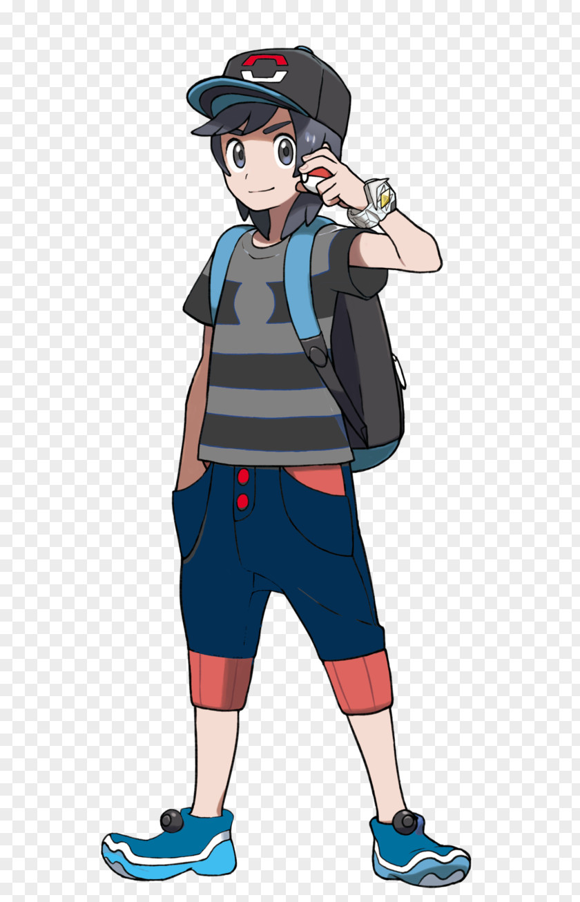 Ash Ketchum Pokémon Sun And Moon Pokemon Black & White Trainer PNG