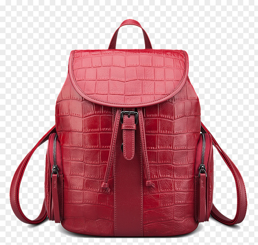 Fashion Alligator Backpack Crocodile Leather PNG