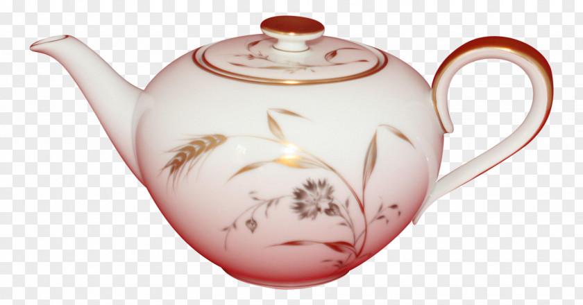 Kettle Teapot Porcelain Mug M PNG