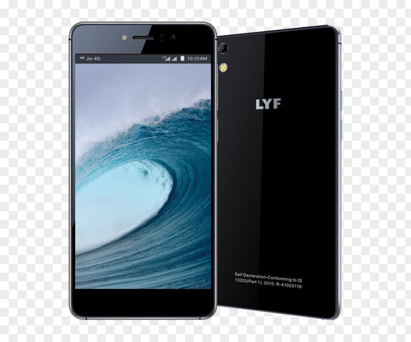 Water Shutting LYF Mobile Phones Price Smartphone Voice Over LTE PNG