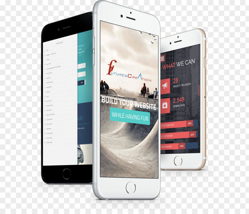 Web Design Responsive Website Development Mobile App PNG