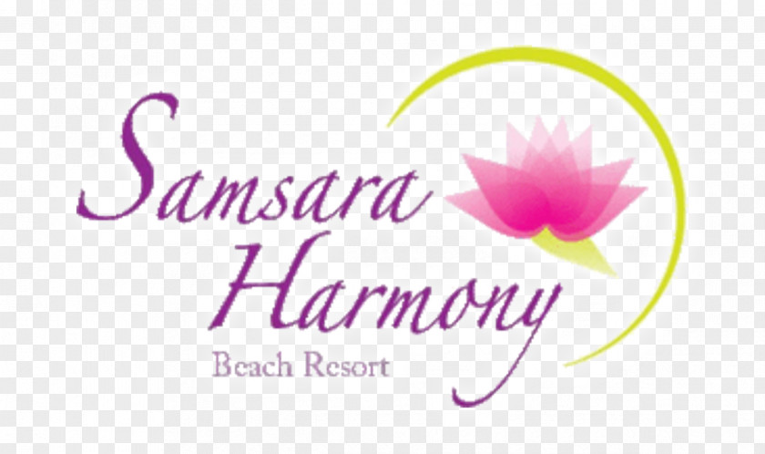Beachfront Pattern Logo Samsara Harmony Beach Resort Font Brand Desktop Wallpaper PNG