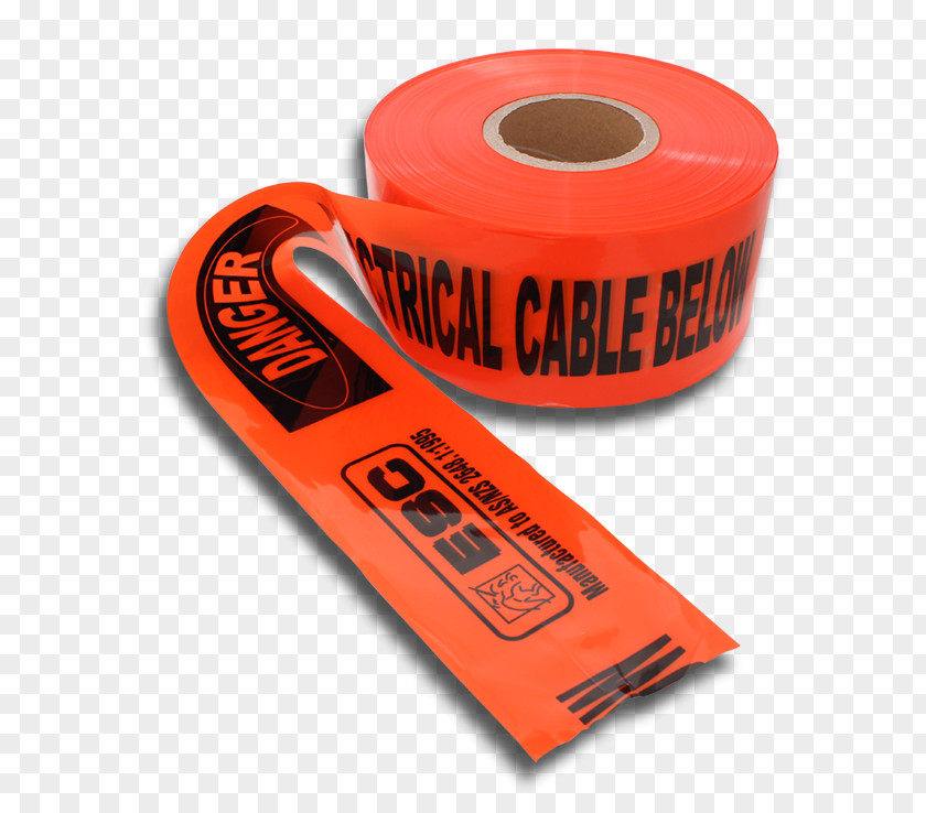 Danger Tape Label Font PNG