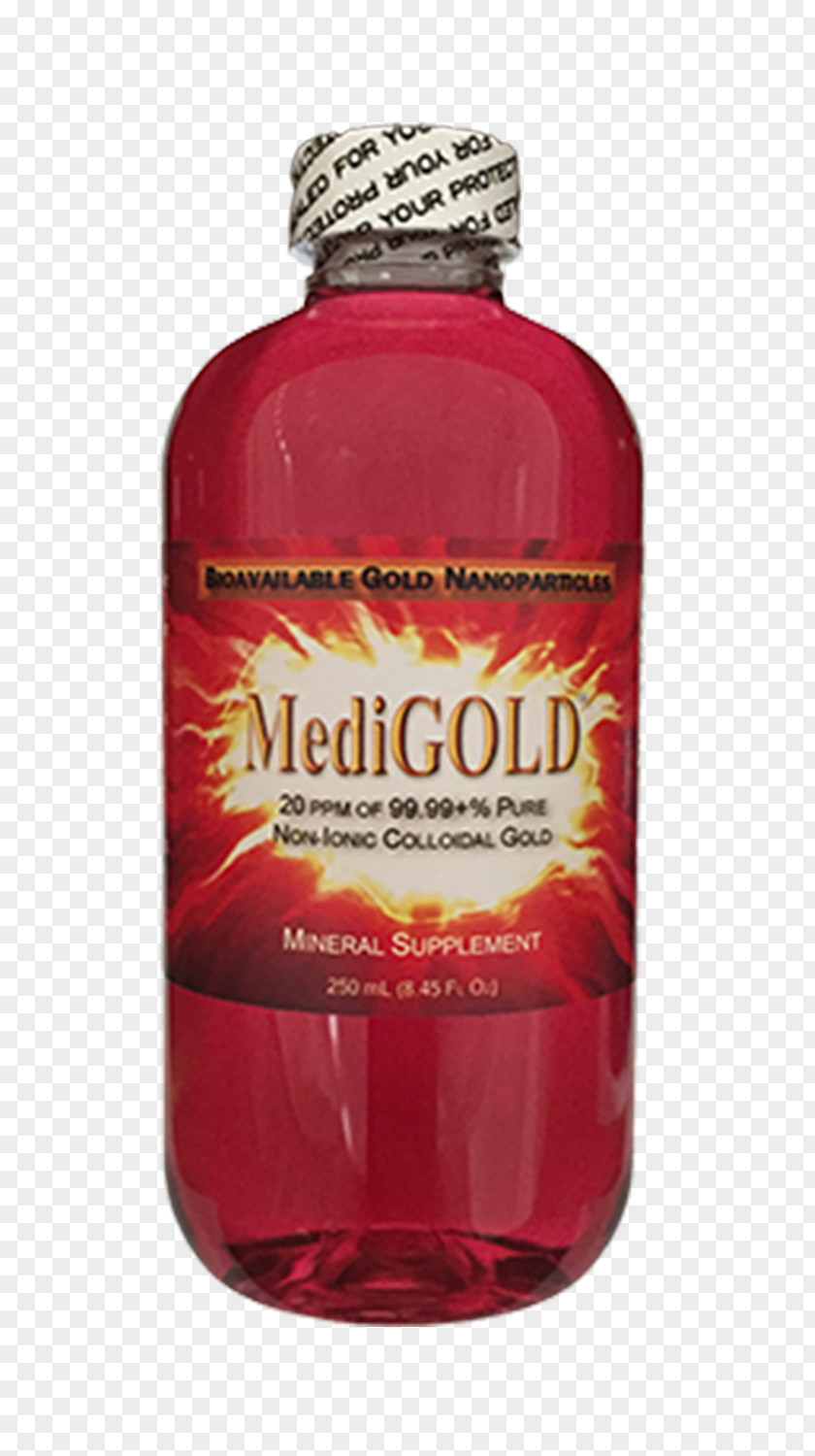 Golden Wine Bottal Liqueur Liquid Fluid Ounce Colloidal Gold Milliliter PNG