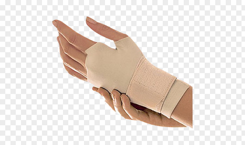 Hand Wrist Brace Glove Thumb PNG