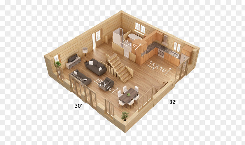 House Entresol Storey Floor Plan Wall PNG