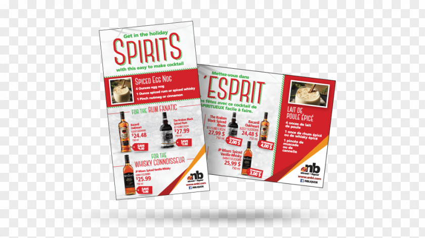 Liquor Flyer Fredericton Advertising Graphic Designer PNG