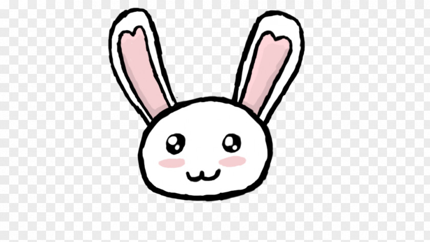 Bunny Rabbit White Easter Drawing Domestic PNG