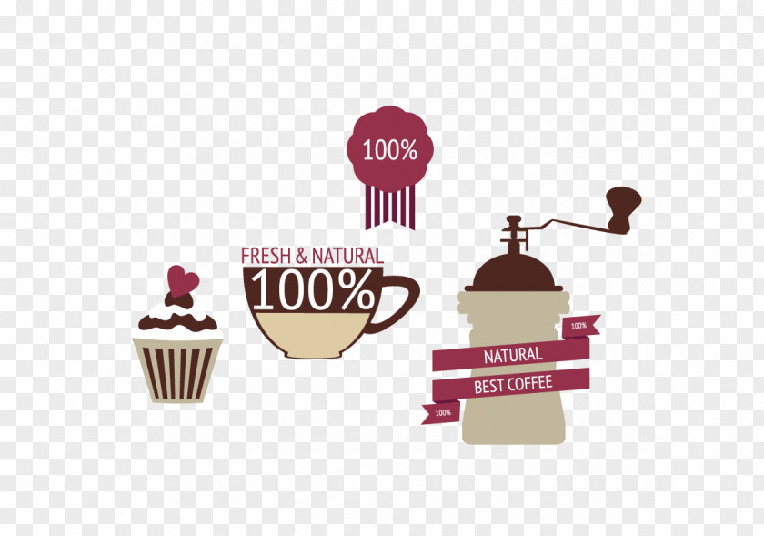 Coffee Machine Logo Brand Font PNG