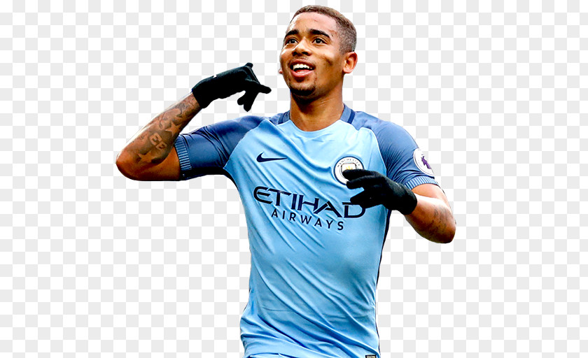 Premier League Gabriel Jesus FIFA 17 18 Manchester City F.C. Online 4 PNG