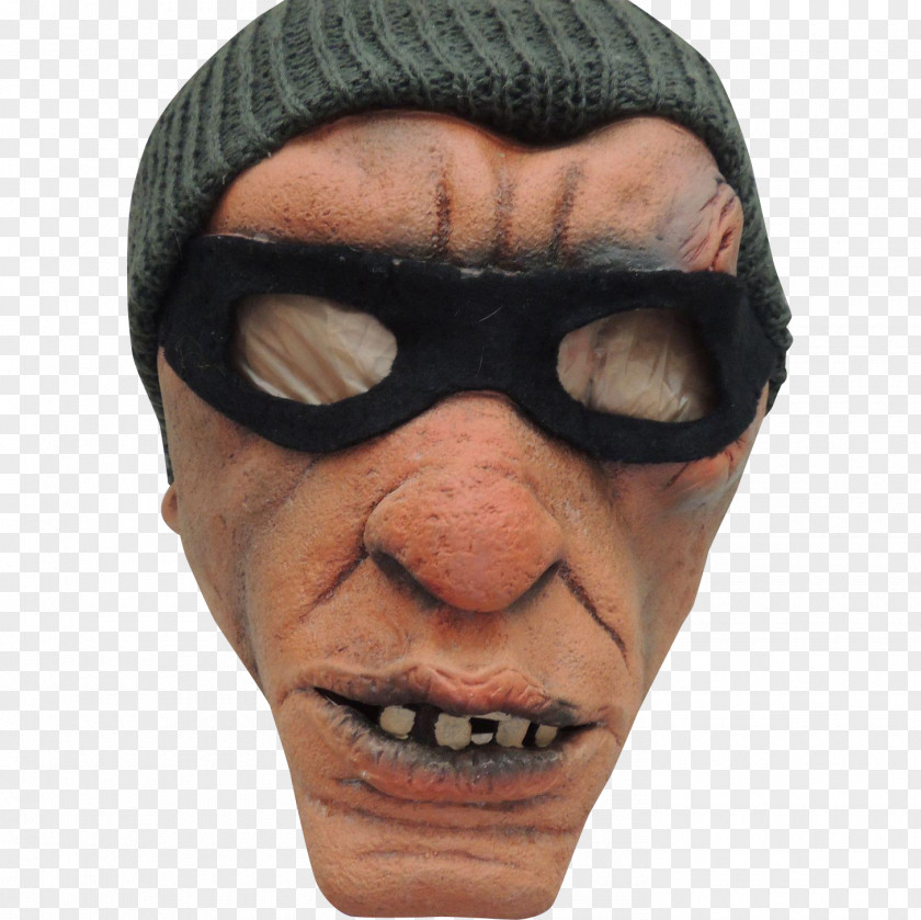 Thief Chin Nose Snout Forehead Mask PNG