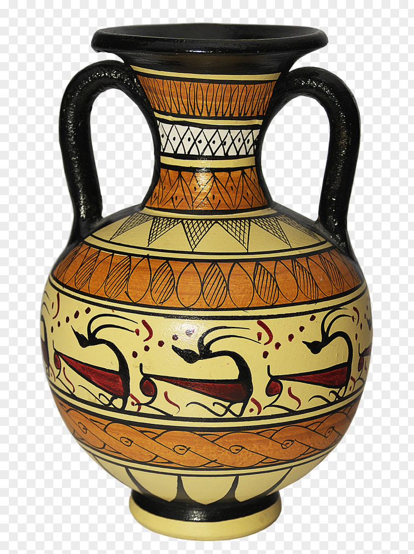 Vase Ceramic Pottery Jug Amphora PNG