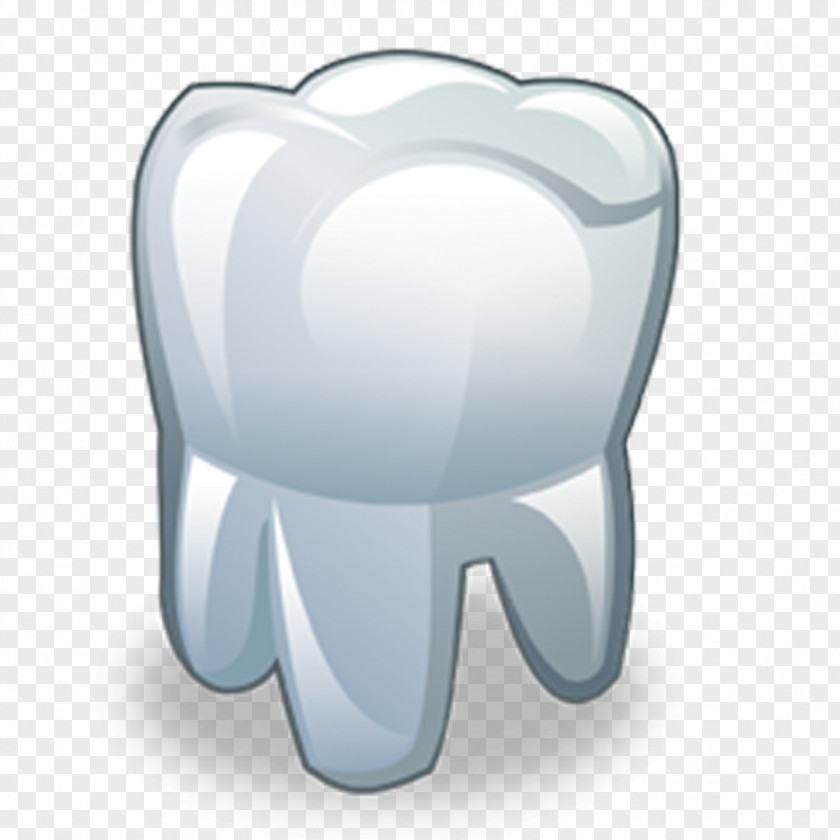 White Teeth Human Tooth Dentistry Icon PNG