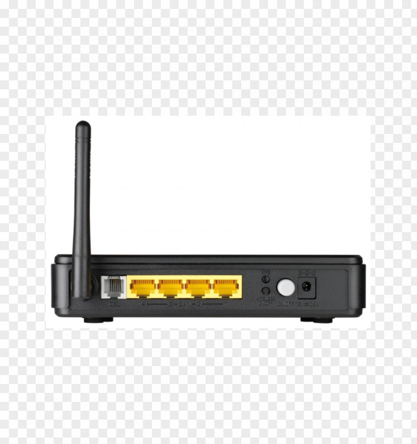 Wifi DSL Modem Router D-Link Internet Computer Network PNG