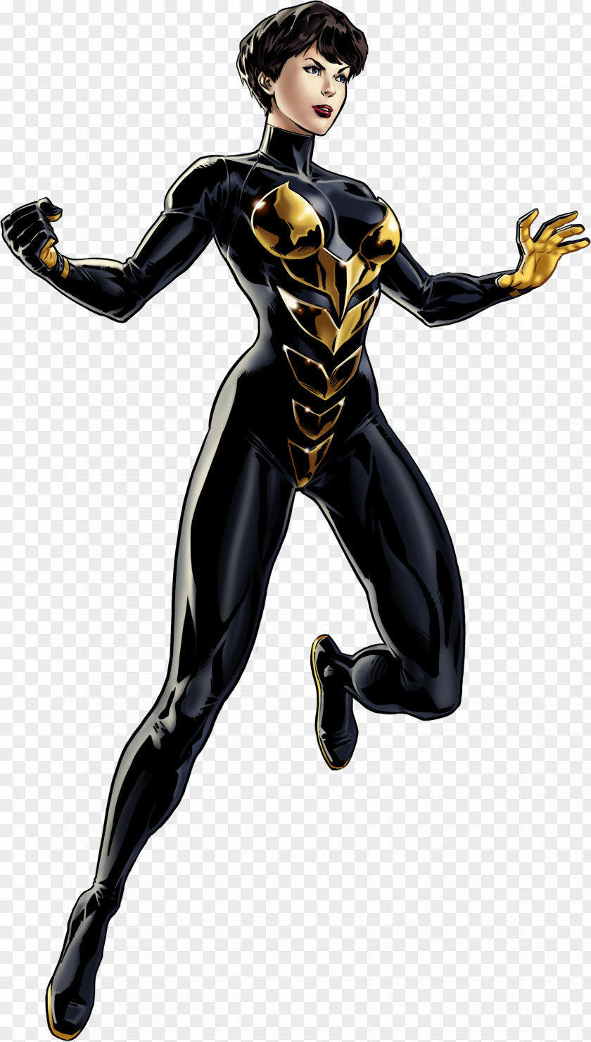 3D Villain Marvel: Avengers Alliance Wasp Hank Pym Black Widow Mantis PNG