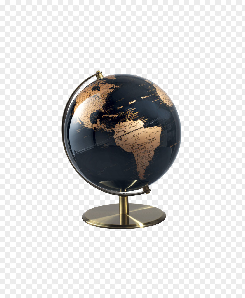 Globe World Map Furniture Clock Éco-mobilier PNG