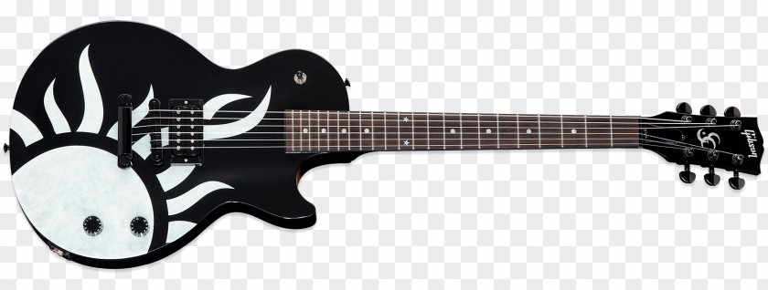 Guitar Gibson Les Paul Studio Epiphone Custom Goth PNG