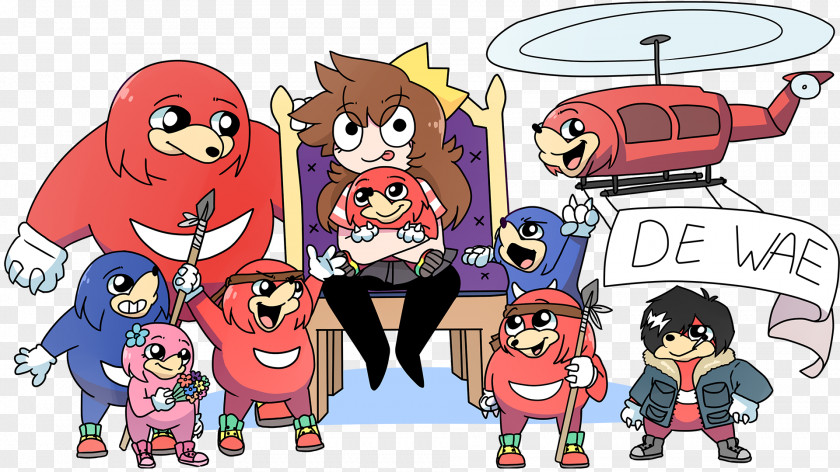 Knuckles The Echidna DeviantArt YouTube Art Museum PNG