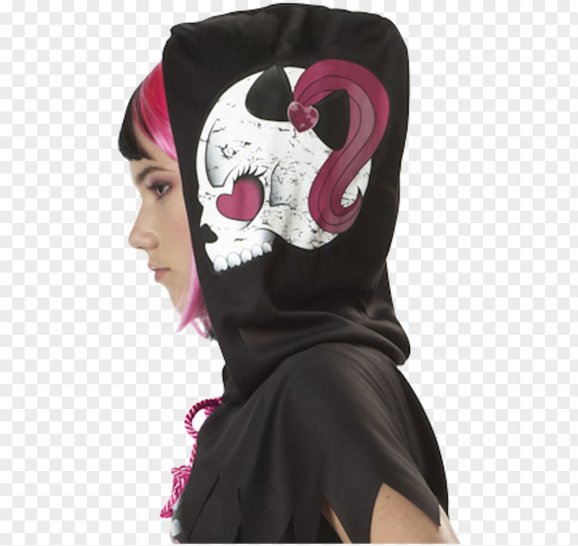Mask Pink M Neck PNG